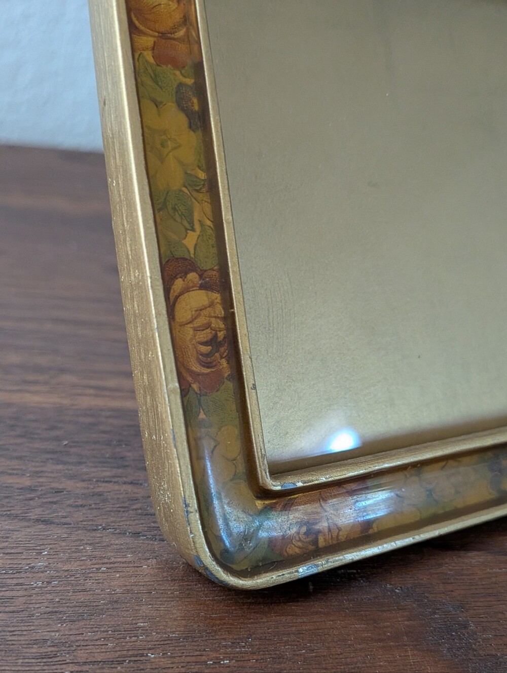 Vtg Bucklers Inc Fifth Ave NY Large Collage 8 Picture Frame Floral Enamel Yellow - Picture 8 of 15